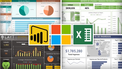 ✔ Curso Excel y Power BI – Análisis y Visualización de Datos