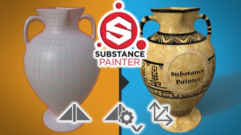 Substance Painter - symmetry texturing techniques