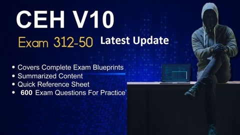 Ultimate CEH v10 312-50 Exam practice Test  (2020 Update)