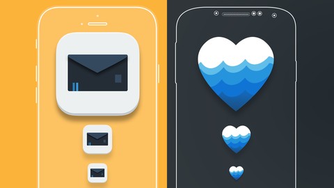 Design Launcher App Icons for iPhone (IOS) & Android Devices